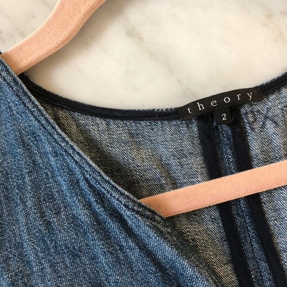 Theory Denim Dress Size: 2 - Picture 3 of 3
